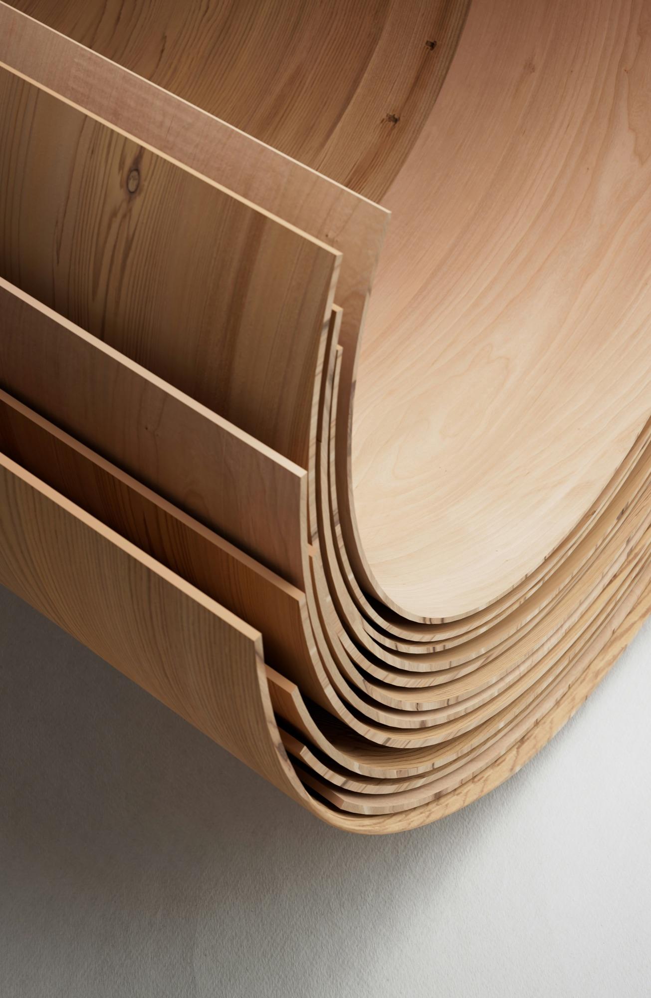 Pannelli di materiale impilati pronti per la produzione